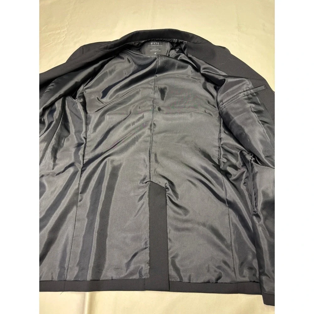S'YTE Yohji Yamamoto Mens 4-Button Wool‎ Blend Blazer Black Size 3 Made Japan